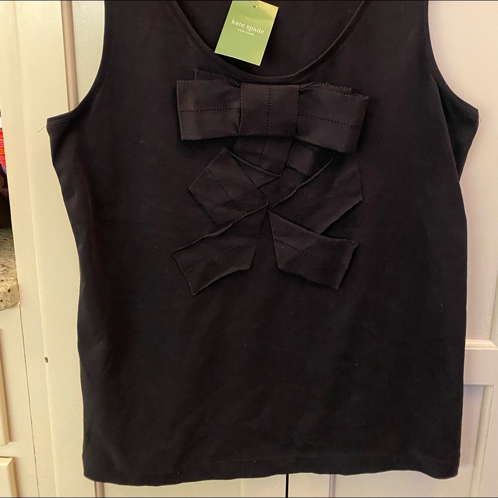 Kate Spade Cascading Bow Shirt - size large